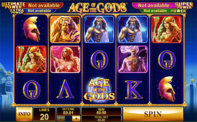 Age of the Gods mobilni slot