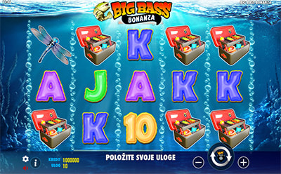 The Big Bass Bonanza Slot Game at the Meridianbet Bosnian Online Casino