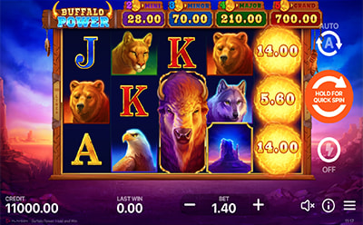 Buffalo Power slot na 20Bet bosanskohercegovačkom online kazinu