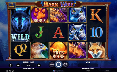 The Dark Wolf slot na Ivibet bosanskohercegovačkom online kazinu