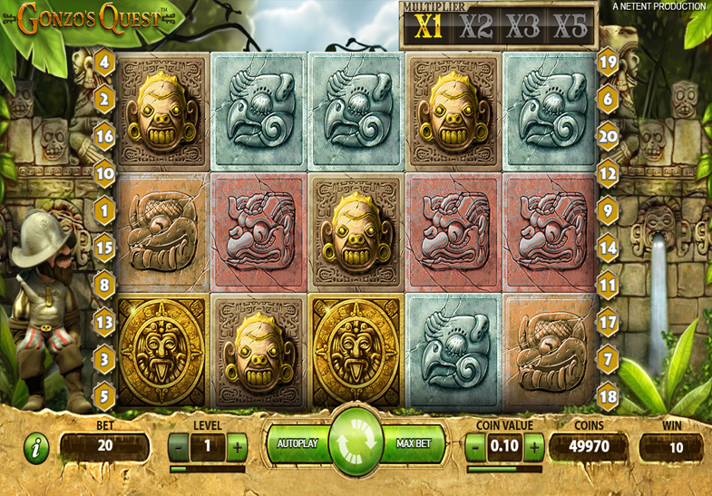 Igraj Gonzos Quest besplatno online