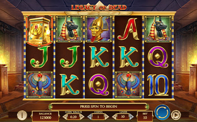 The Legacy of Dead slot na Wazamba bosanskohercegovačkom online kazinu