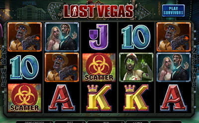 Lost Vegas online slot na NetBet kazinu