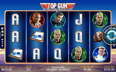 Top Gun mobilni slot