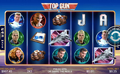 Top Gun slot besplatni spinovi