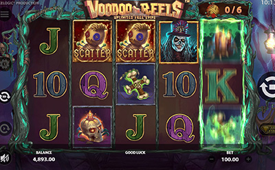 Voodoo Reels slot besplatni spinovi