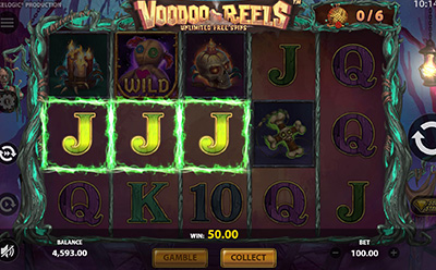 Voodoo Reels slot bonus igra